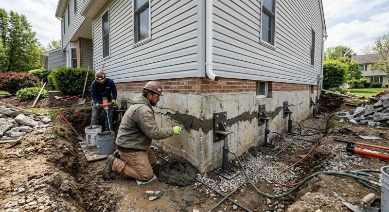 Basement Foundation Repair in Coweta, OK