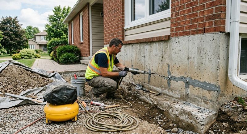 Basement Foundation Repair in Inola, OK