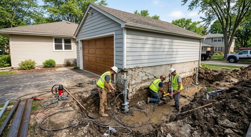 Basement Foundation Repair in Sand Springs, OK