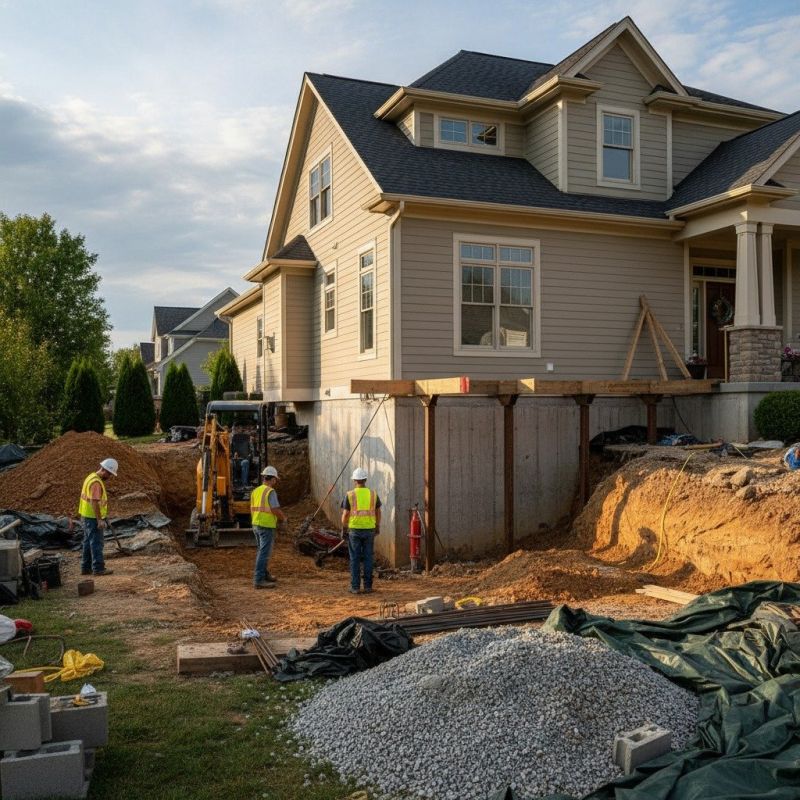 Building Foundation Repair in Collinsville, OK
