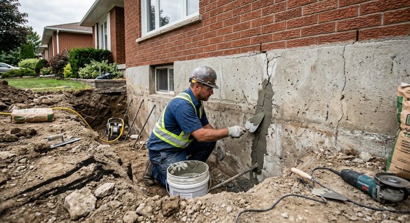 Building Foundation Repair in Coweta, OK
