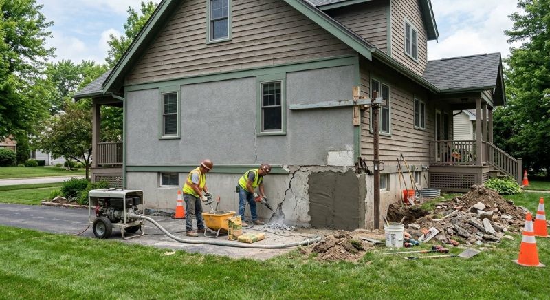Building Foundation Repair in Owasso, OK