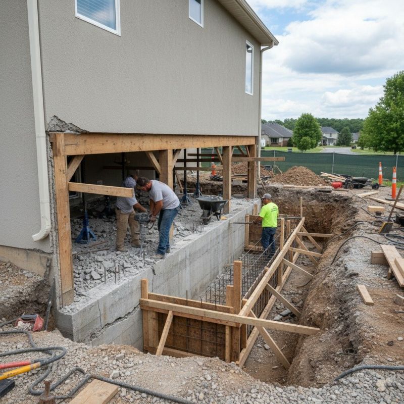 Building Foundation Repair in Tulsa, OK