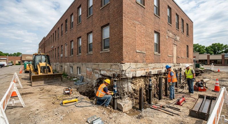 Commercial Foundation Repair in Tulsa County, OK
