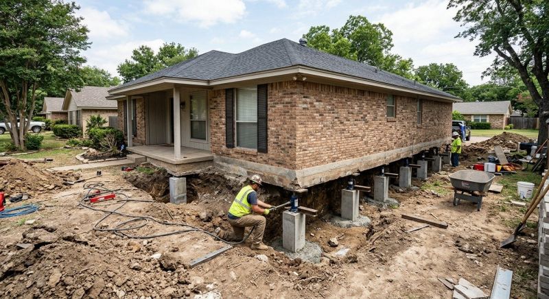 Concrete Foundation Leveling in Inola, OK