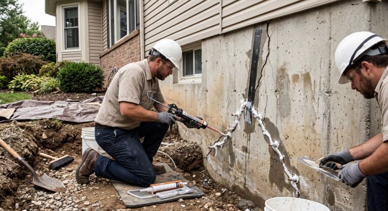 Cracked Foundation Repair in Tulsa, OK