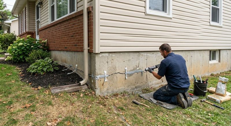 Cracked Foundation Repair in Wagoner County, OK