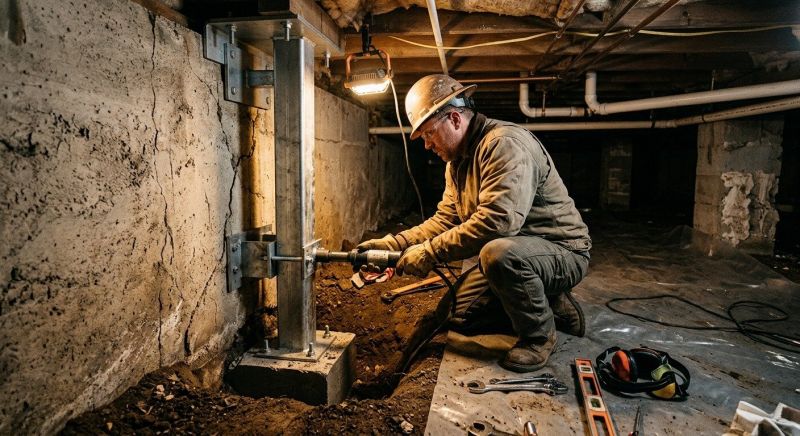 Crawlspace Foundation Repair in Bixby, OK