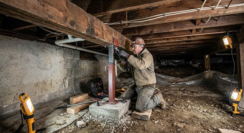 Crawlspace Foundation Repair in Bixby, OK