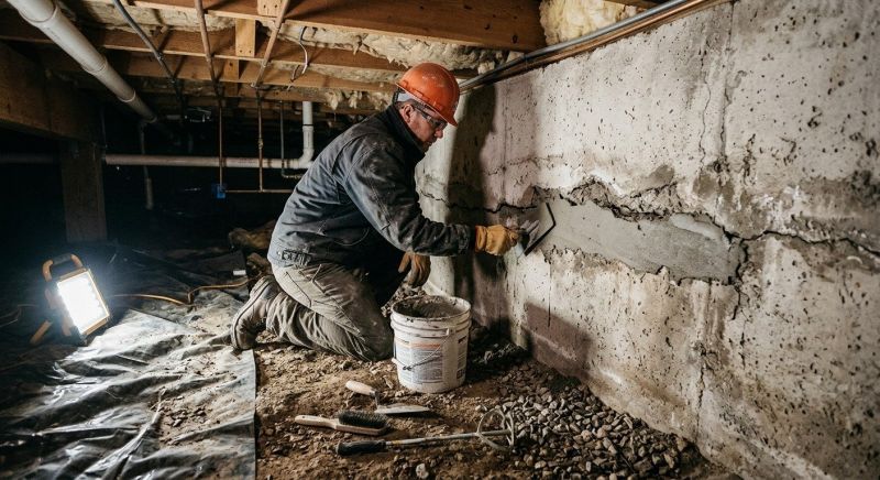 Crawlspace Foundation Repair in Porter, OK