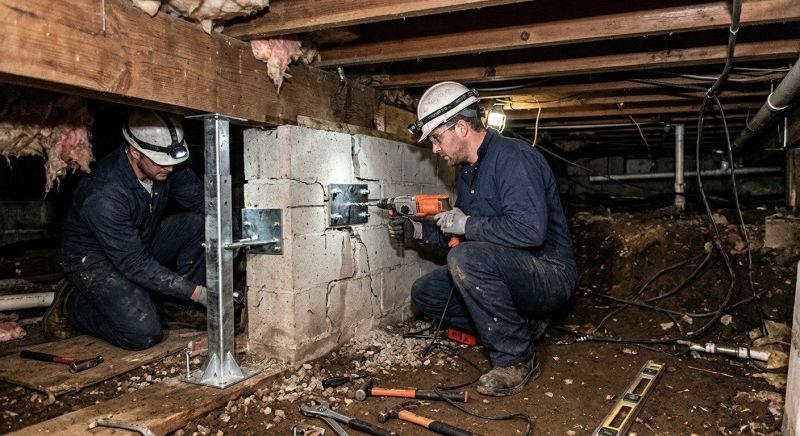 Crawlspace Foundation Repair in Tulsa, OK