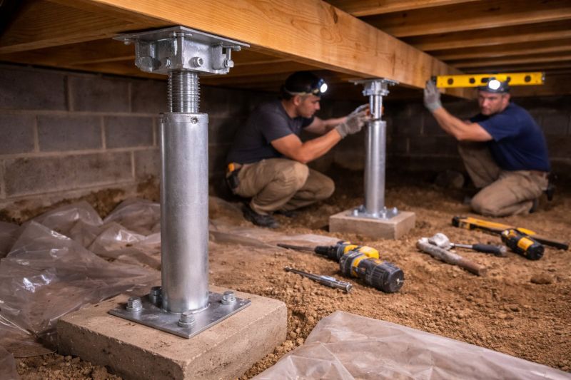 Crawlspace Structural Repair in Tulsa County, OK