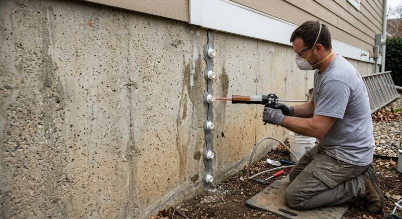 Foundation Cracks Repair in Tulsa County, OK