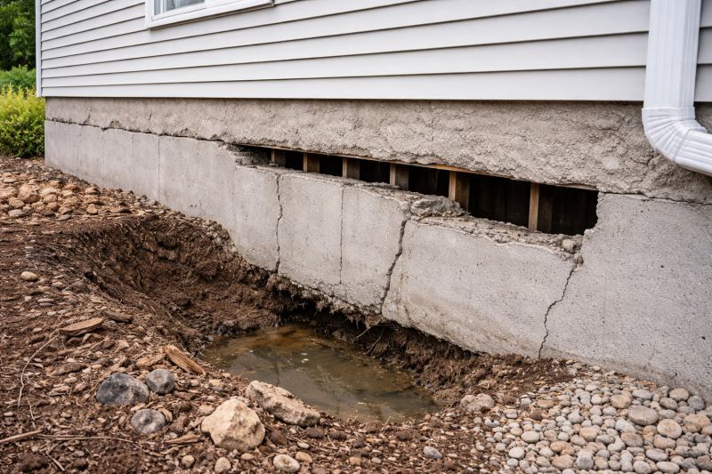 Foundation Damage Repair in Porter, OK
