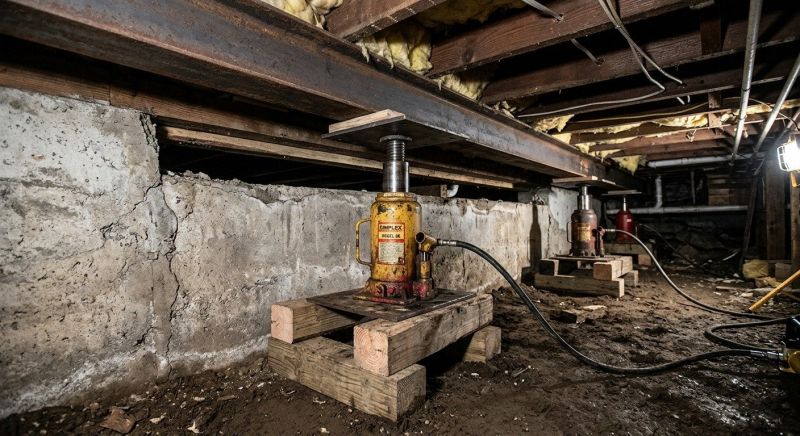 Foundation Jacking in Coweta, OK