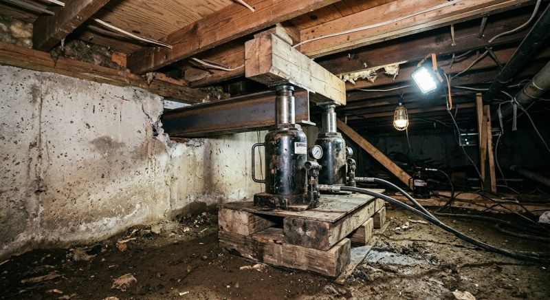 Foundation Jacking in Coweta, OK