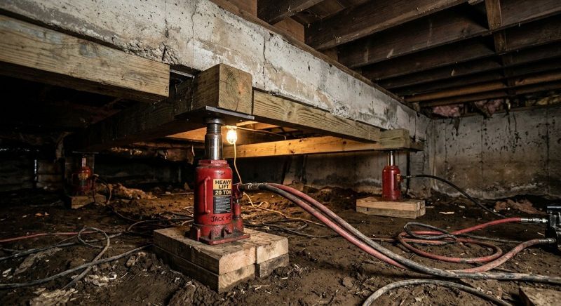 Foundation Jacking in Inola, OK