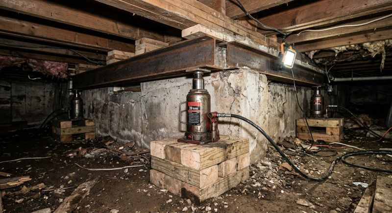 Foundation Jacking in Tulsa, OK