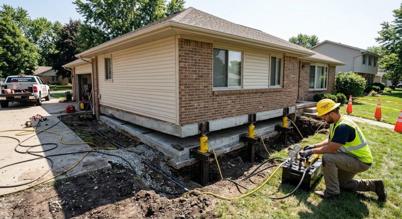 Foundation Lifting in Skiatook, OK