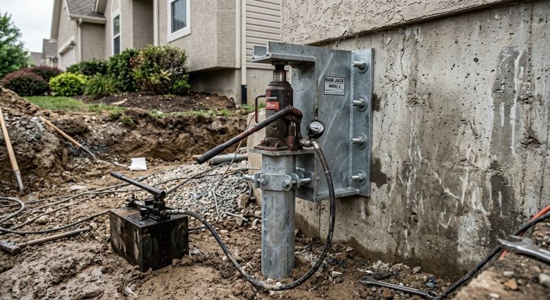 Foundation Pier Leveling in Tulsa County, OK