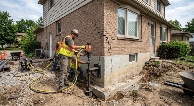 Foundation Raising in Broken Arrow, OK