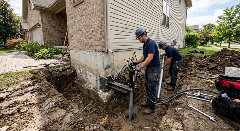 Foundation Settlement Repair in Tulsa County, OK
