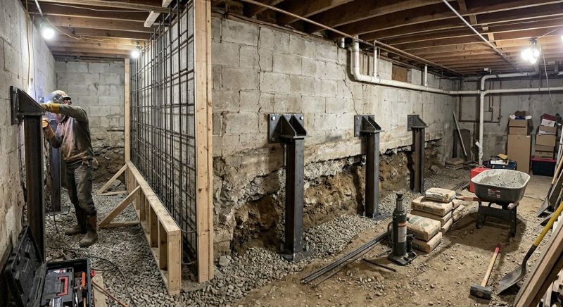 Foundation Stabilizing in Collinsville, OK