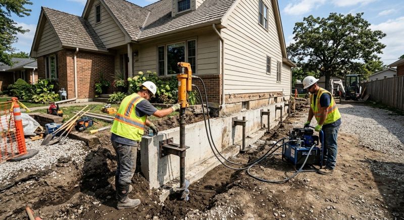 Foundation Stabilizing in Inola, OK