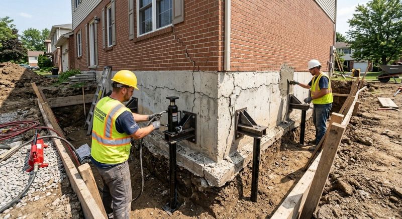 Foundation Structural Repair in Bixby, OK