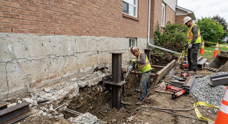 Foundation Structural Repair in Mounds, OK
