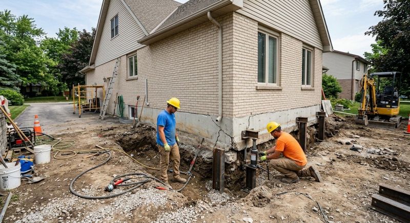Helical Piers Installation in Tulsa County, OK