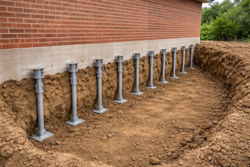 Helical Piers Installation in Tulsa County, OK