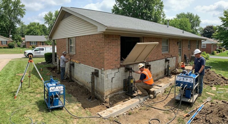 Home Foundation Leveling in Broken Arrow, OK