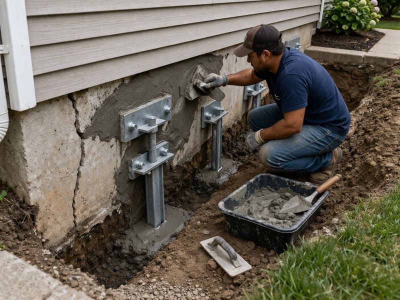 House Foundation Repair in Broken Arrow, OK