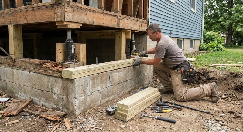 House Foundation Repair in Tulsa County, OK