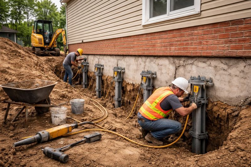 Piling Repair in Mounds, OK