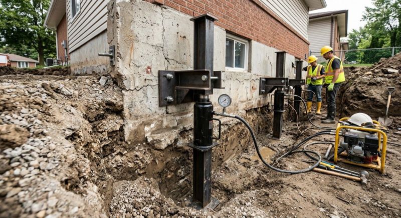 Sinking Foundation Lifting in Tulsa County, OK