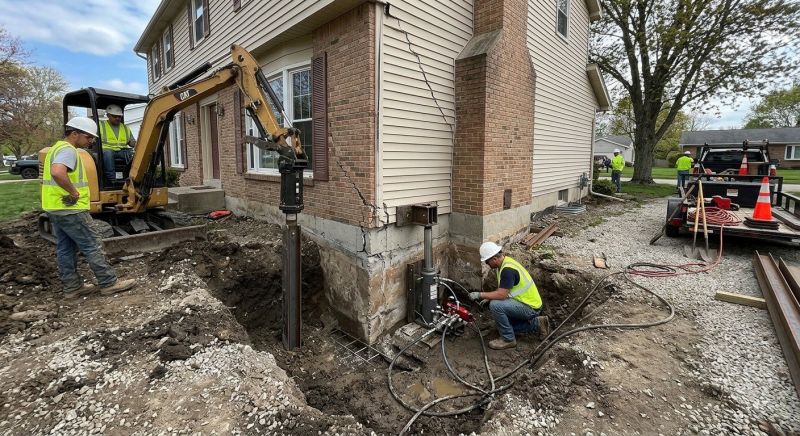 Sinking Foundation Repair in Owasso, OK