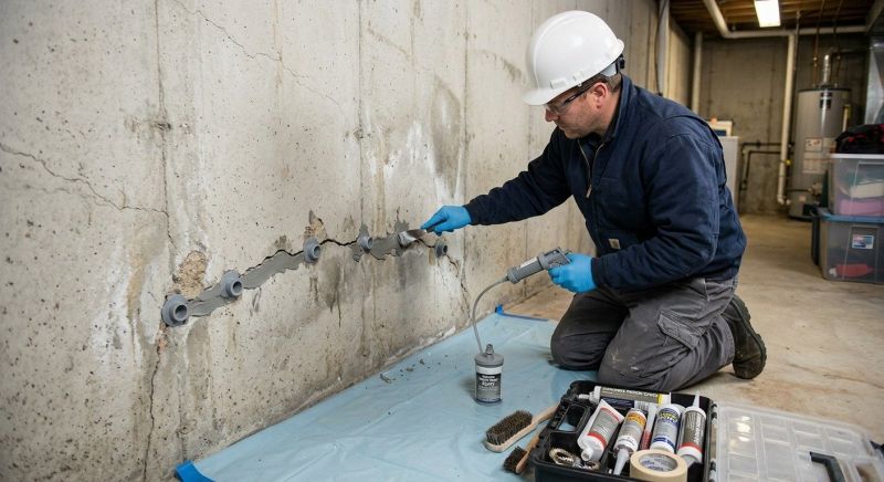 Structural Crack Repair in Tulsa County, OK