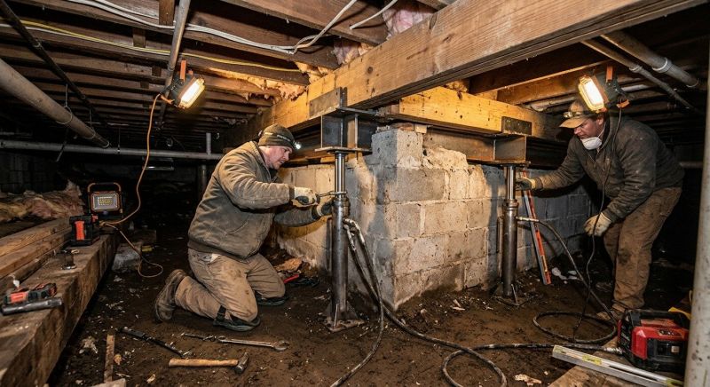 Structural Foundation Repair in Porter, OK