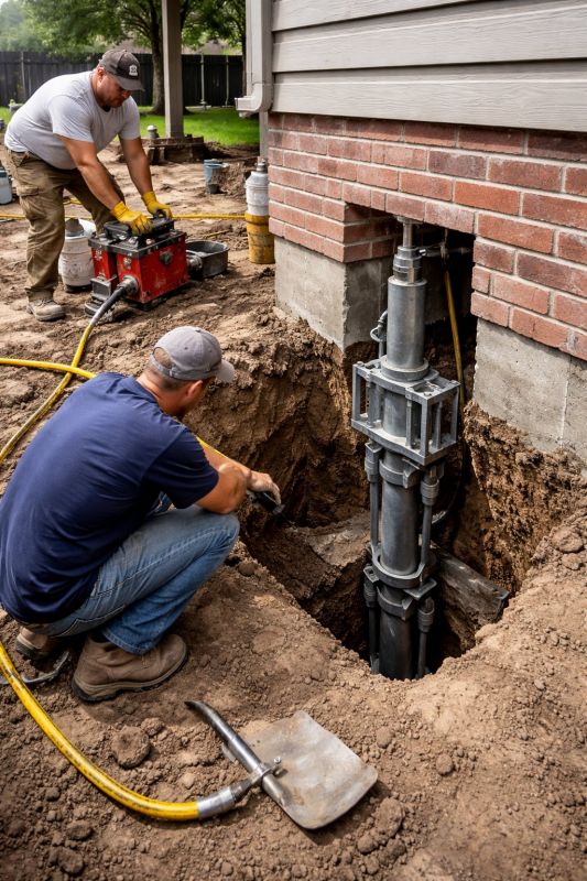 Underpinning Repair in Tulsa County, OK